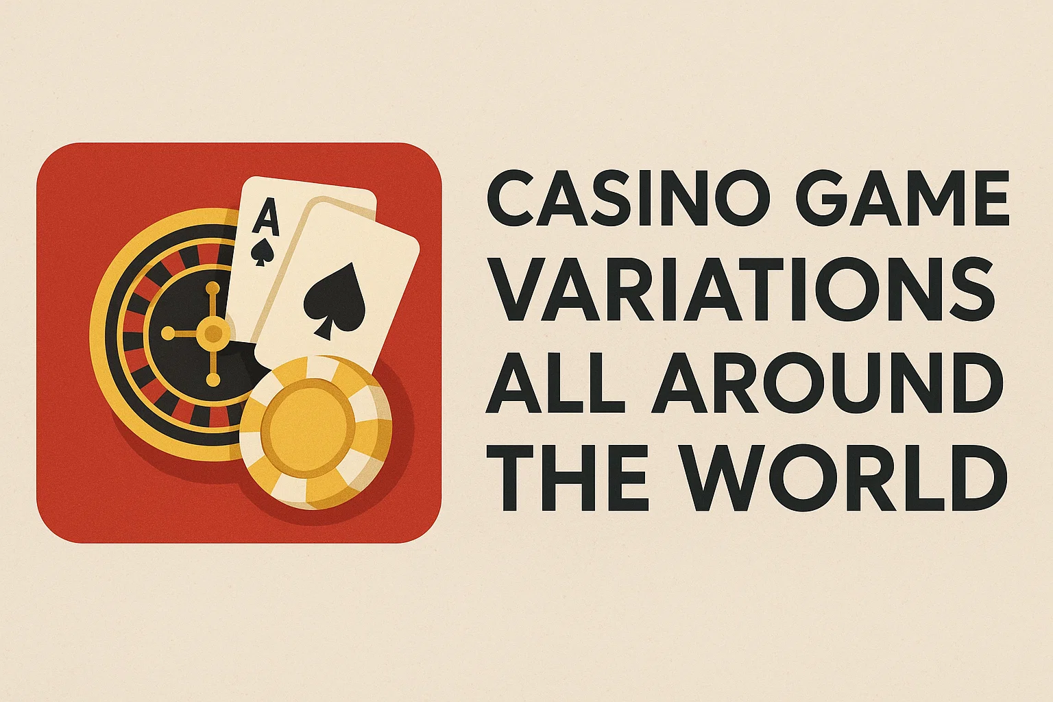 Casino Game Variations All Around the World