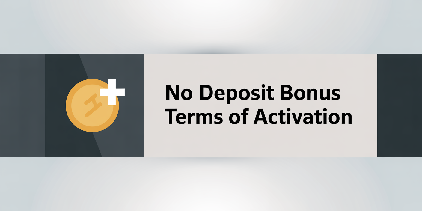 No Deposit Bonus Terms of Activation