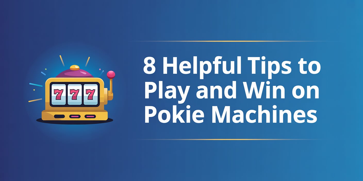 8 Helpful Tips to Play and Win on Pokie Machines